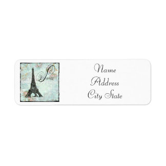 Vintage Style Paris Eiffel Tower