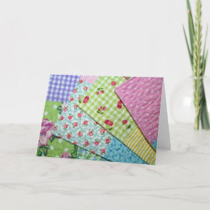 Vintage Style Placemats Greeting Card