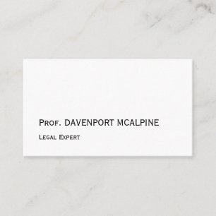 Vintage Style Professional Business Card