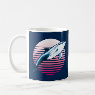 Vintage Style Retro Dolphin Coffee Mug