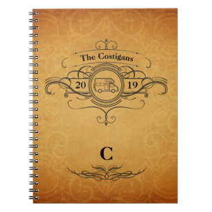 Vintage Style RV Motorhome Travel Journal
