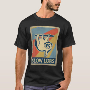 Vintage style Slow Loris T Shirt
