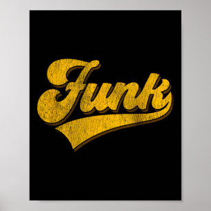 Vintage Style Soul Music Retro Dancing 80s Disco - Poster