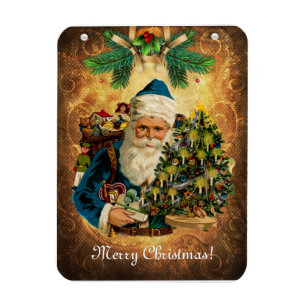 Vintage Style St Nicholas (Santa Claus) Christmas  Magnet