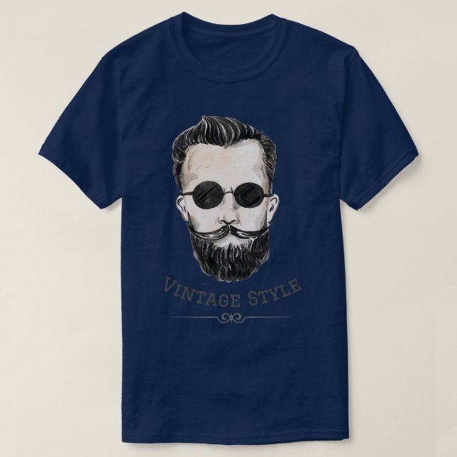 Vintage Style T-Shirt (Design Front)