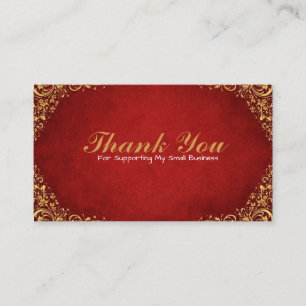 Vintage Style Thank You Cards – Elegant Mini Notes