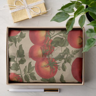 Vintage Style Tomatoes Tissue Paper