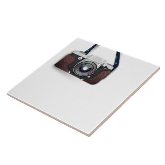Vintage Style Vintage camera Tile