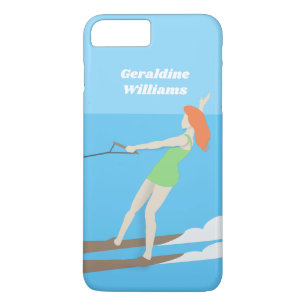 Vintage-style Waterski iPhone 8 Plus/7 Plus Case