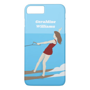 Vintage-style Waterski iPhone 8 Plus/7 Plus Case