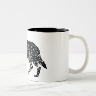 Vintage-style Wolf Mug