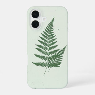Vintage Stylised Ferns iPhone 16 Case