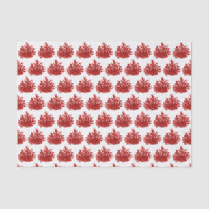 Vintage Stylised Red sea coral #2 Tissue Paper