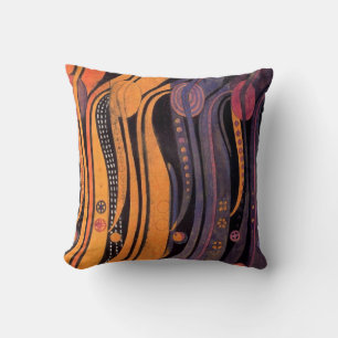 Vintage Stylised Tulips - Pillow