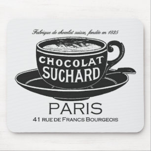 Vintage Suchard Chocolat Ad Mouse Mat