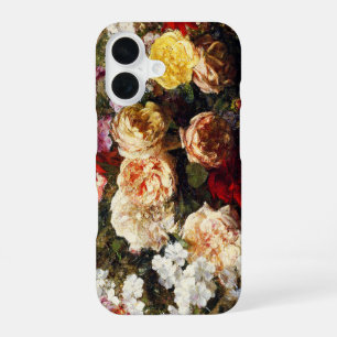 Vintage Summer Flowers by Henri Fantin-Latour iPhone 16 Case