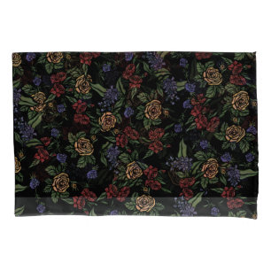 Vintage Summer Flowers Patterns Pillowcase