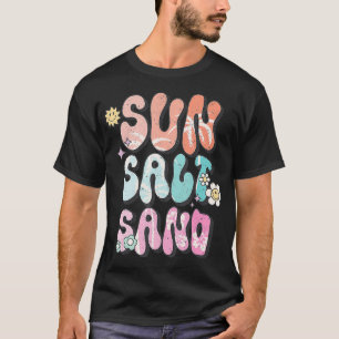 Vintage Summer Ocean Beach Vacation Girls Sun Sal T-Shirt