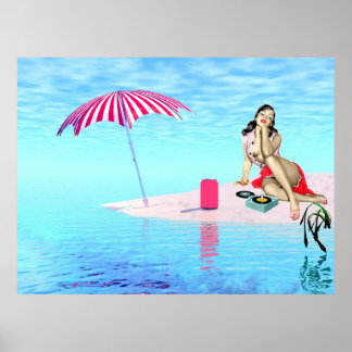 Vintage Summer Poster