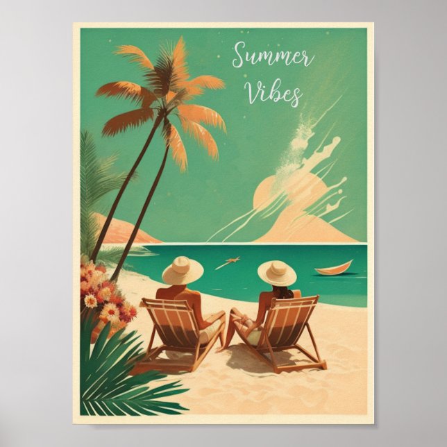 Vintage summer poster (Front)
