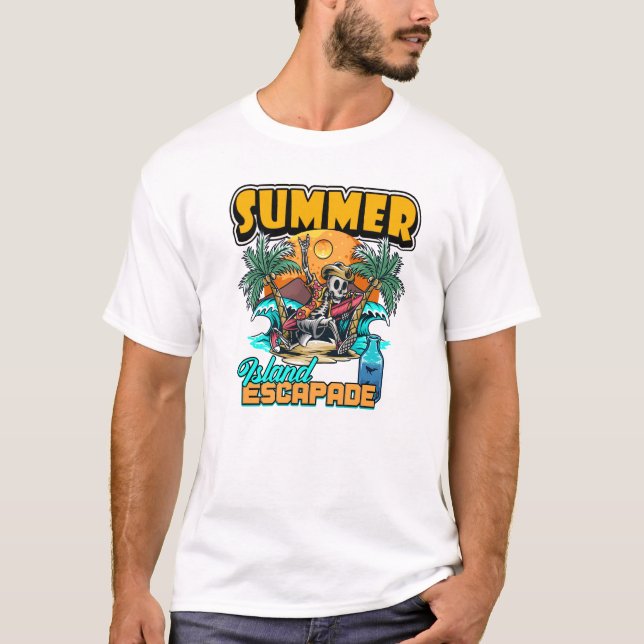 vintage summerT-Shirt T-Shirt (Front)