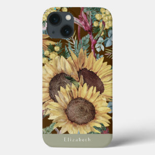 Vintage Summertime Tropical iPhone 13 Case
