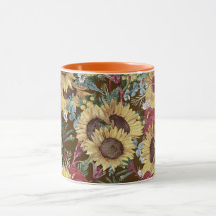 Vintage Summertime Tropical Mug