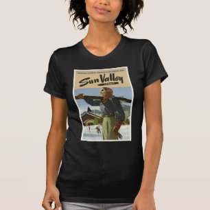 Vintage Sun Valley Idaho Ski Resort Travel T-Shirt