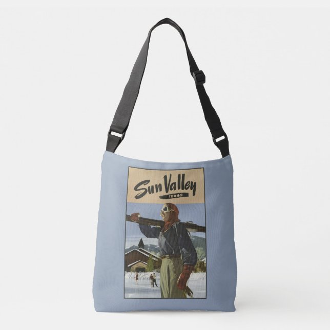 Vintage Sun Valley Idaho USA bags (Front)