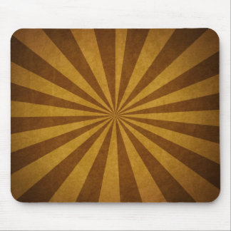 Vintage Sunburst Mouse Mat