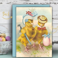 Vintage Sunday Best Easter Chicks Custom