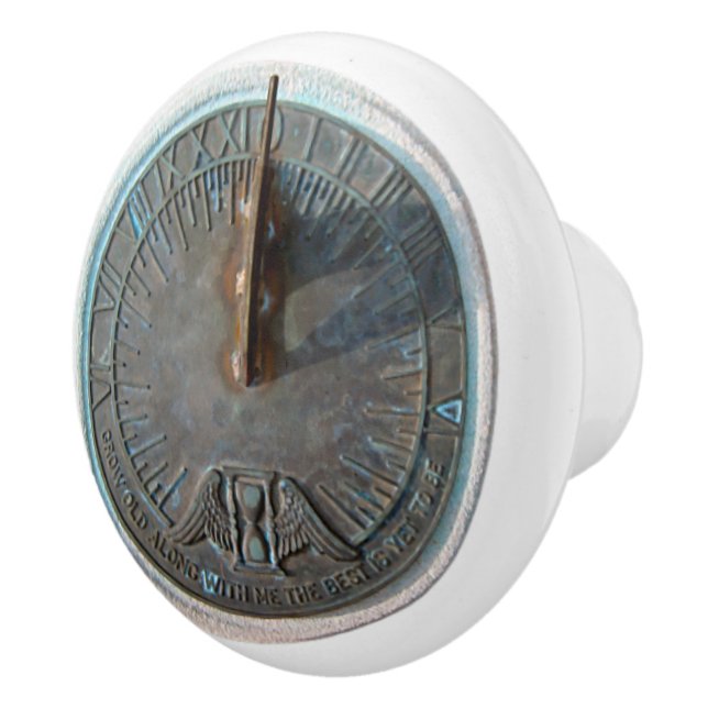 Vintage Sundial Knob (Right)