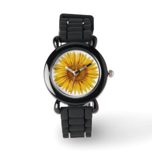 Vintage Sunflower Happy Flower Watch