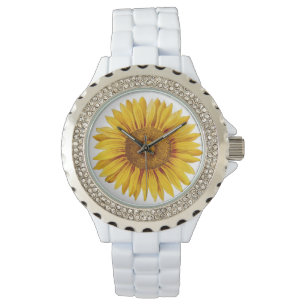 Vintage Sunflower Happy Flower Watch