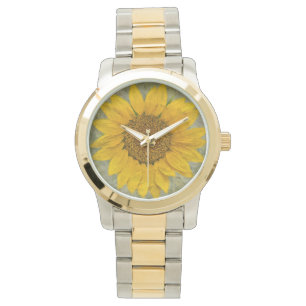Vintage Sunflower Watch
