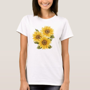 Vintage Sunflowers T-Shirt