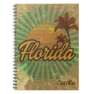 Vintage Sunny Florida, Beach  Style Journal