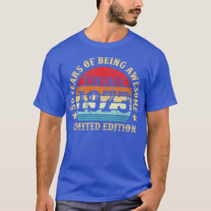 Vintage Sunset 1973 Limited Edition 50th Birthday T-Shirt