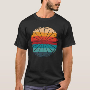 Vintage Sunset Acupuncturist Acupuncture Needles E T-Shirt