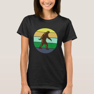 Vintage Sunset Bigfoot Sasquatch  T-Shirt