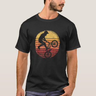 Vintage Sunset BMX 80S Retro Bike Riders Bicycle M T-Shirt