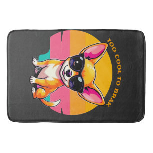 Vintage Sunset Chihuahua Bath Mat