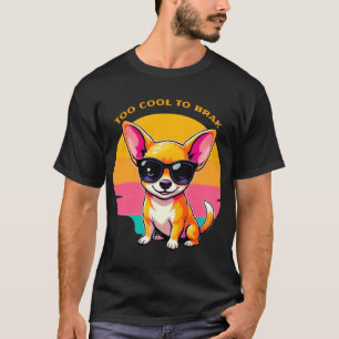 Vintage Sunset Chihuahua T-Shirt