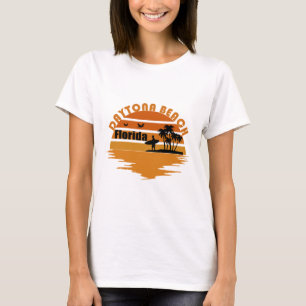Vintage Sunset Daytona Beach Florida T-Shirt