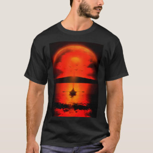 Vintage Sunset Hope Faith Love Encouragement T-Shirt