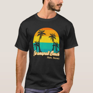 Vintage Sunset Ka'anapali Beach Maui Island Summer T-Shirt
