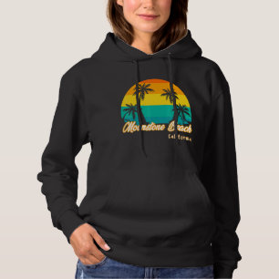 Vintage Sunset Moonstone Beach Cambria Ca Summer Hoodie
