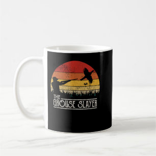 Vintage Sunset Retro Style Grouse Hunting Grouse S Coffee Mug