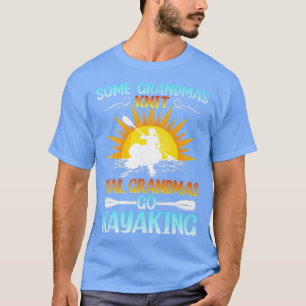 Vintage Sunset Some Grandmas Knit Real Grandmas Go T-Shirt