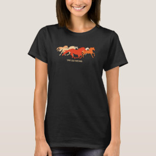 Vintage Sunset Wild Animal Mustang Horse Save Our T-Shirt